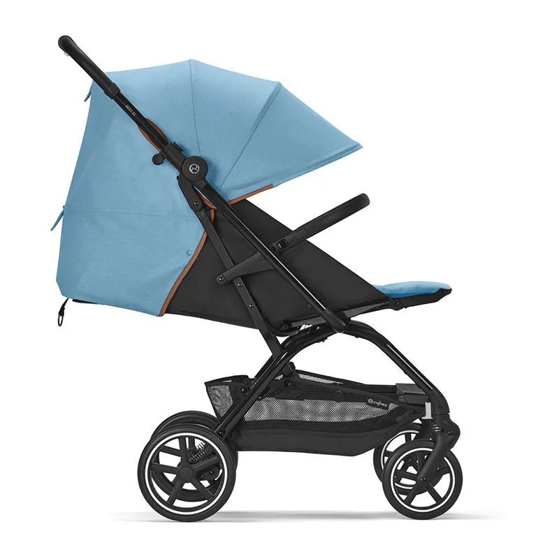 Poussette Compacte Eezy S+2 B Beach Blue/Black - 0m+-2