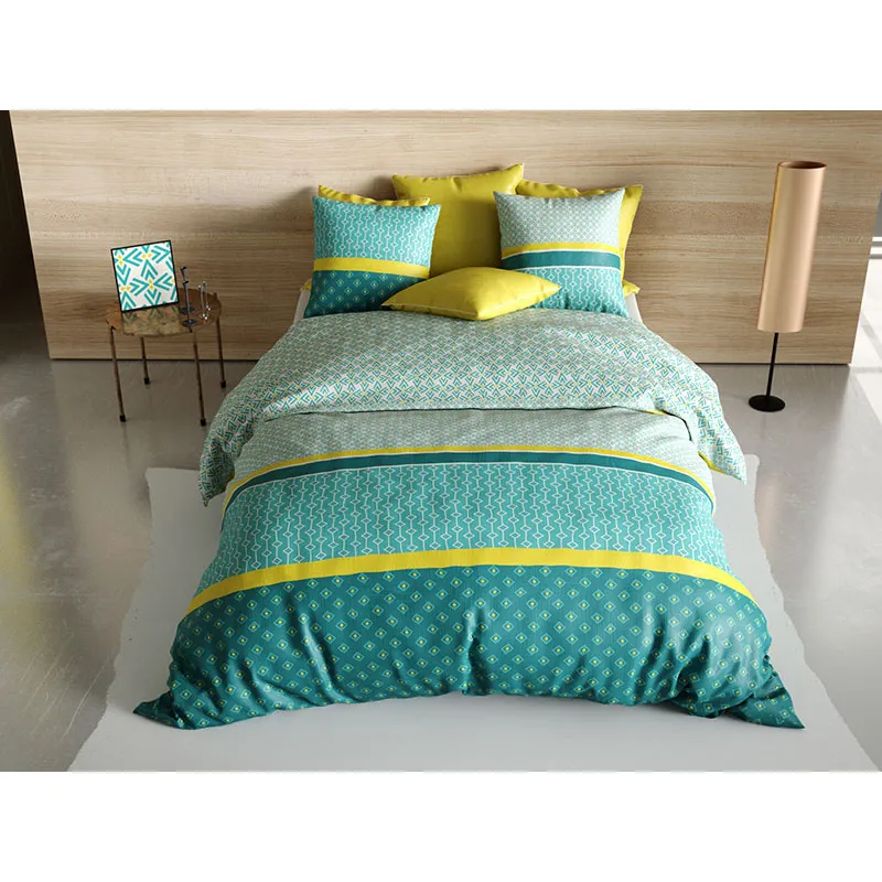 Parure 3pcs Coton Malphite Vert-2
