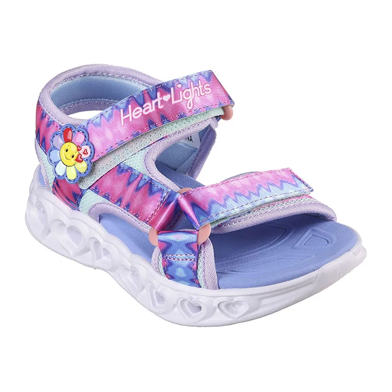 Sandales lumineuses Heart Miss V - Violet/Fuchsia-0