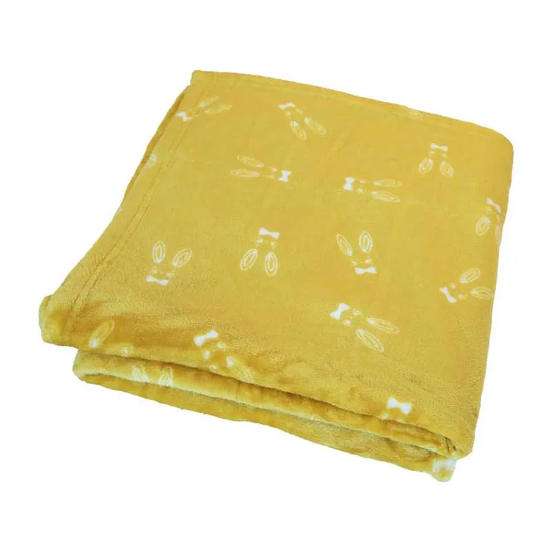 Couverture Microdoux Leafy Bunny - 100x150cm-0