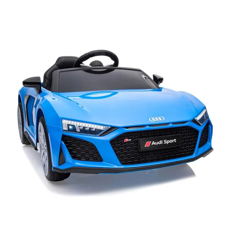 Voiture à batterie Audi R8 Spyder Bleu  - 36m+-3