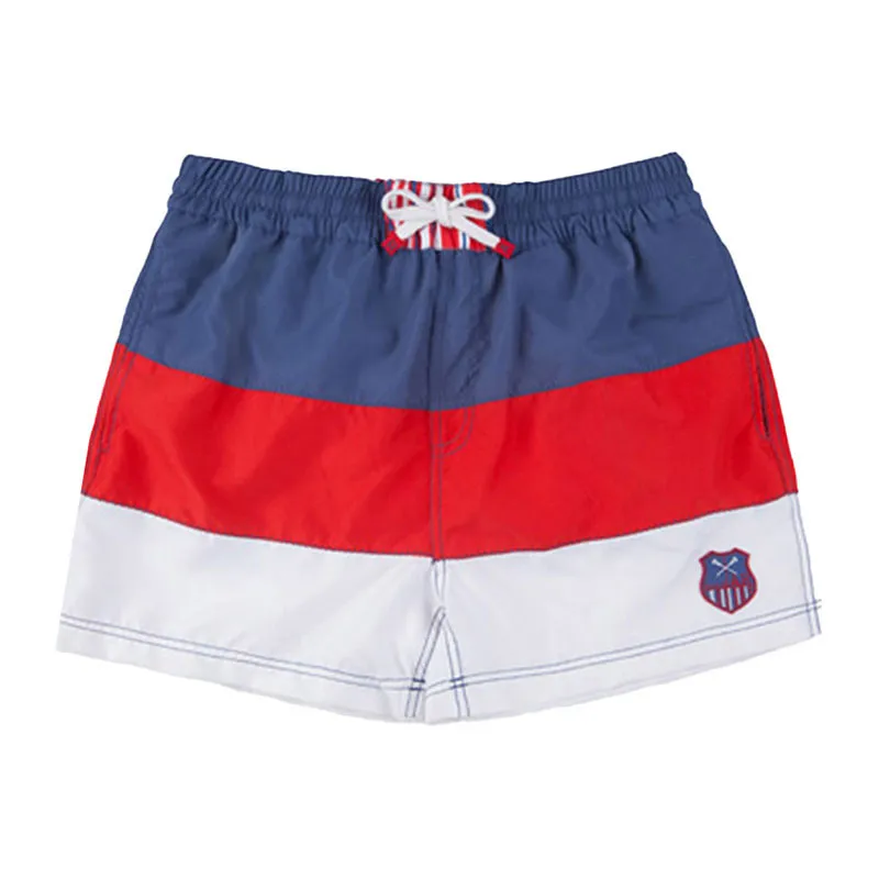 Short de bain Homme Marin - Marine/Rouge/Blanc-0