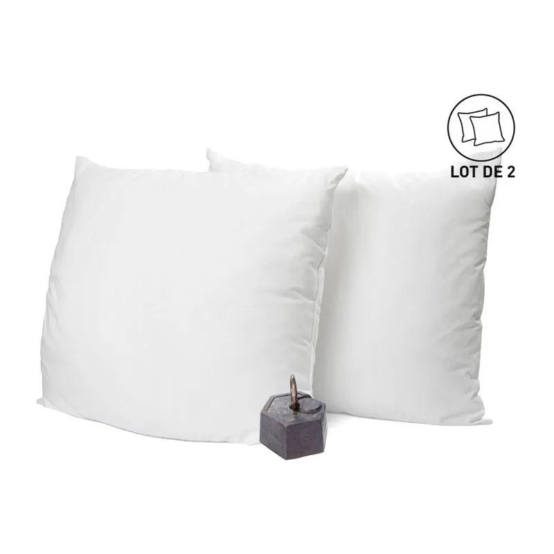 2 Oreillers anti-acariens Phytopure - 60x60cm-2