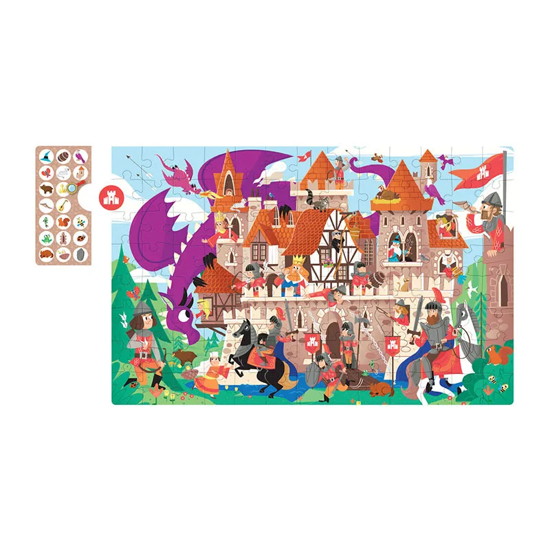 Puzzle Observation Château 104pcs - 5+-1