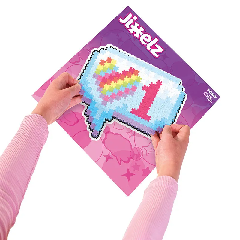 Jeu de construction Love Emoji Jixelz 250pcs - 6+-3