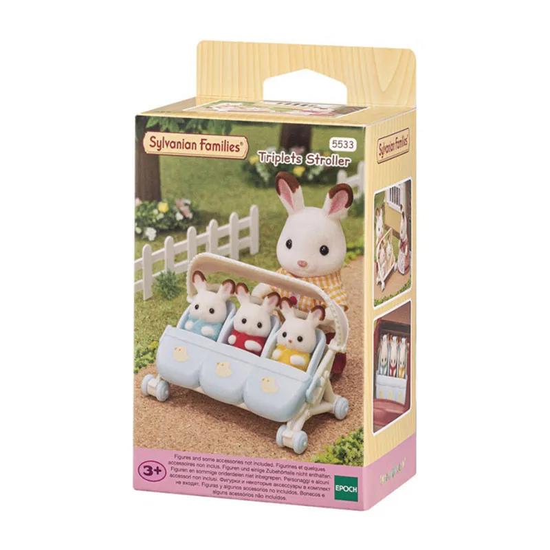 Poussette triple - 4pcs-7
