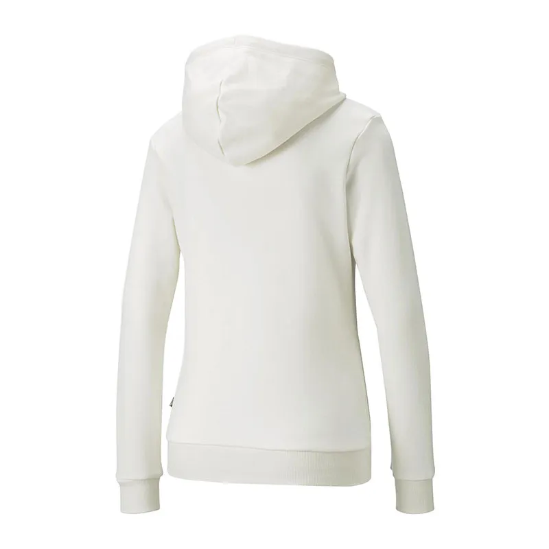 Sweat à capuche Femme Essentials Embroidery Puma - Blanc-1