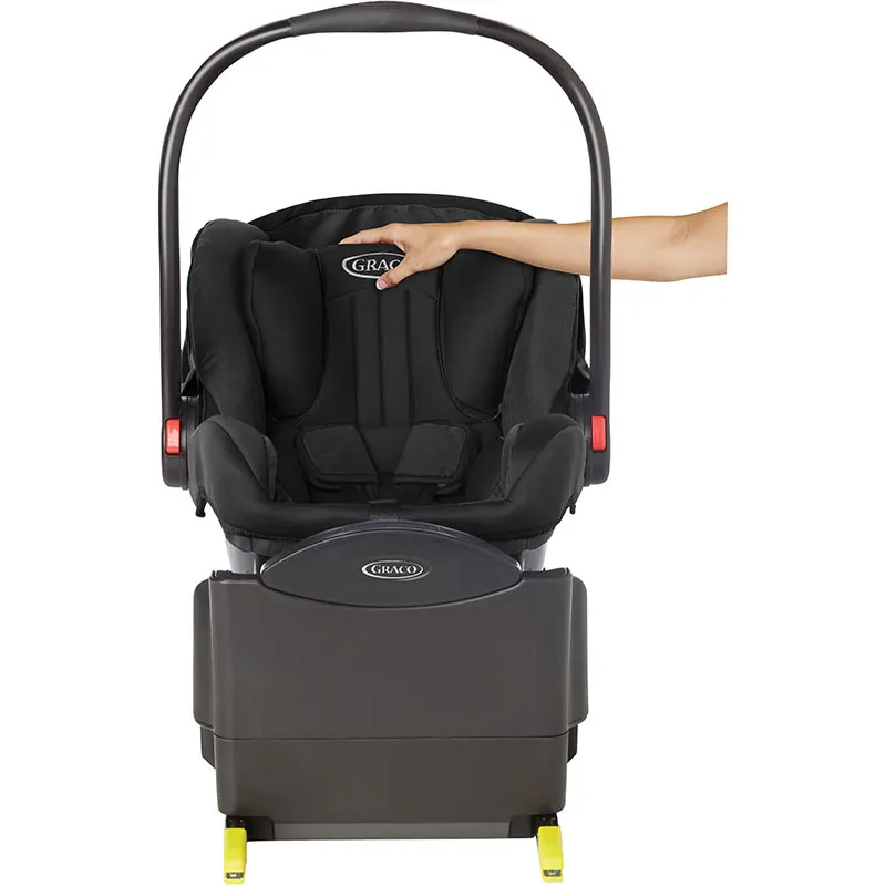 Siège-auto i-Size/Isofix Snugride 40-75cm avec base - Midnight Black-4