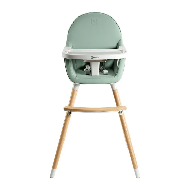 Chaise haute Scandi Vert - 6m+-3