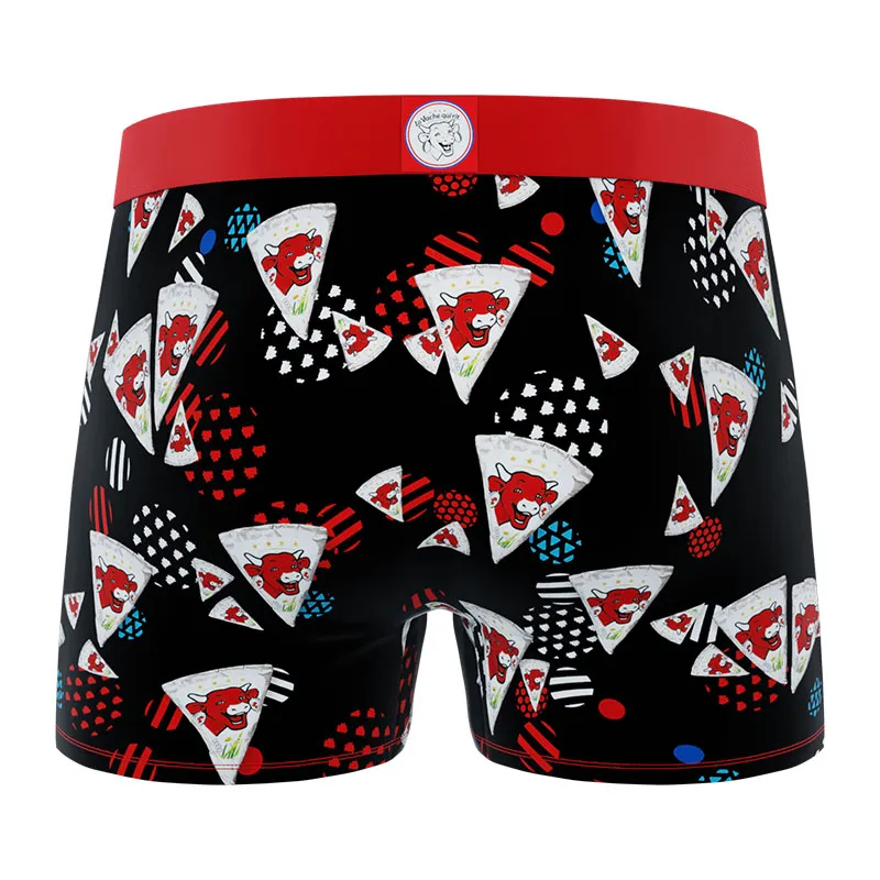 3 boxers homme La Vache Qui Rit - Rouge/Bleu/Blanc/Noir-6