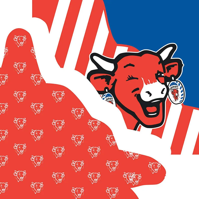 3 boxers homme La Vache Qui Rit - Rouge/Bleu/Blanc-4