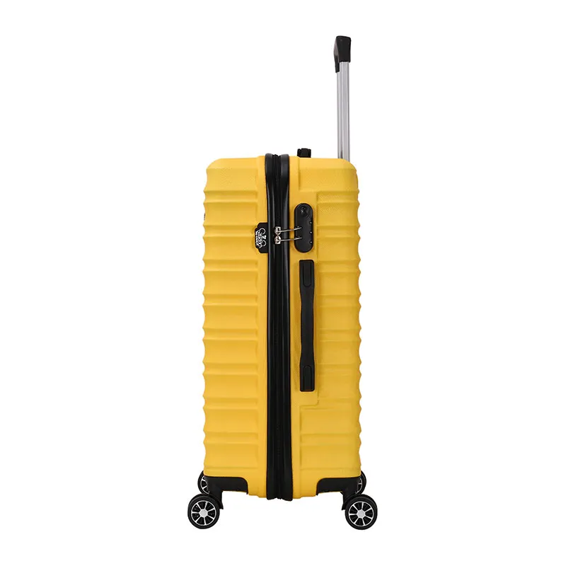 Valise Long séjour Lena 75x42x28cm - 94,5L - Moutarde-2