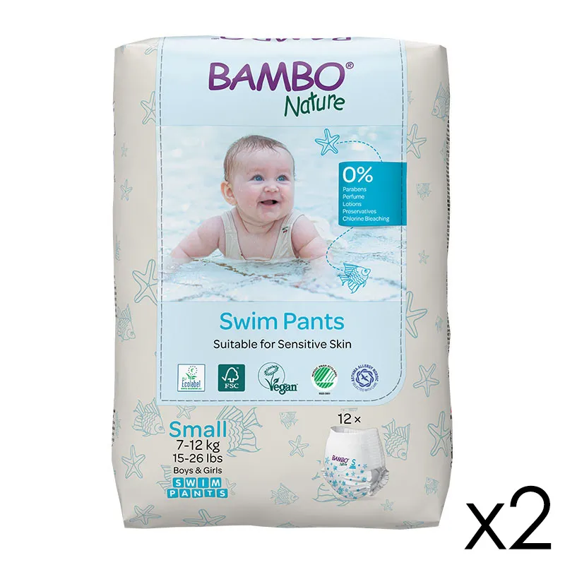 Couches de bain S/7-12 kg - 2x12-0