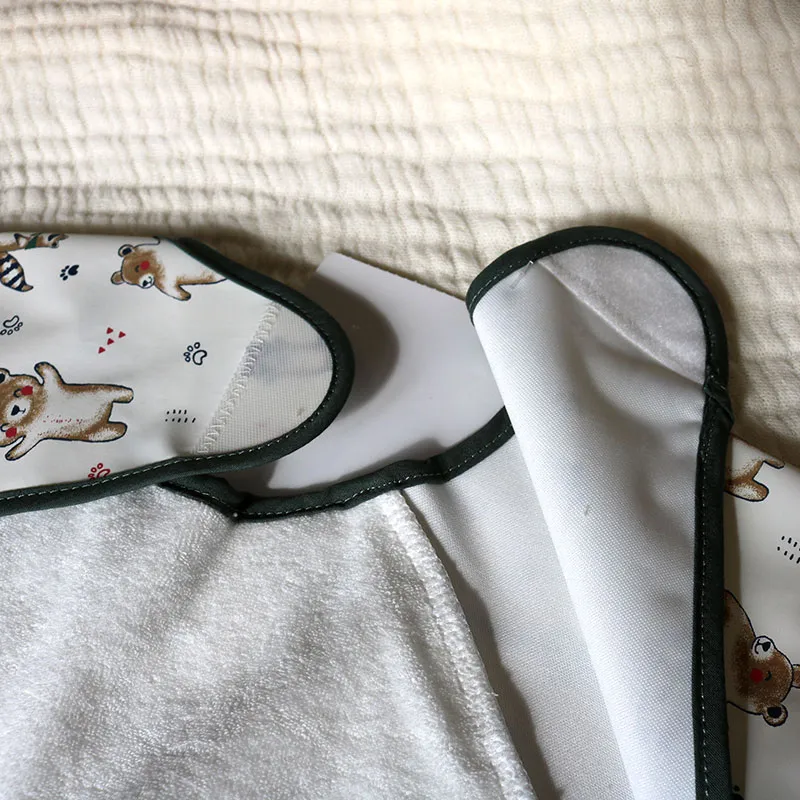 Bavoir à manches layette Meilleur Copain - Multicolore-7