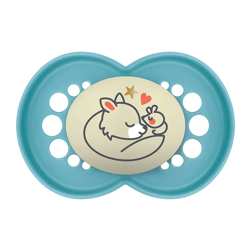 3 Sucettes Original Bleu + Boite - 18m+-3