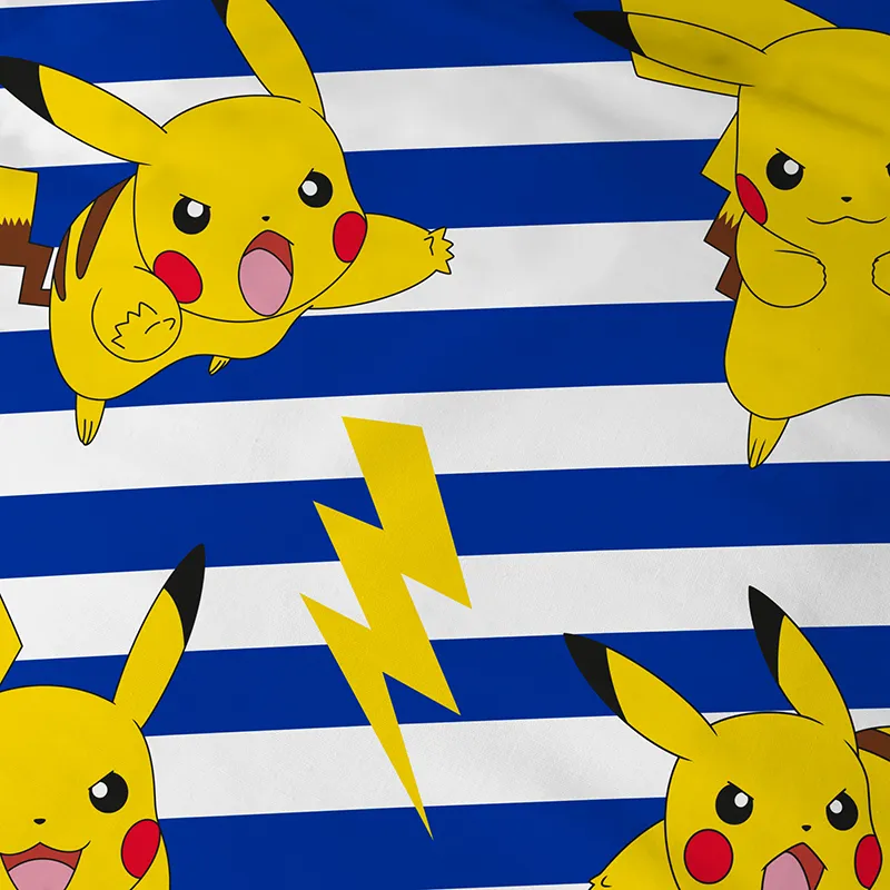 Parure 2pcs Pokémon Spike Bleu - 140x200cm-4