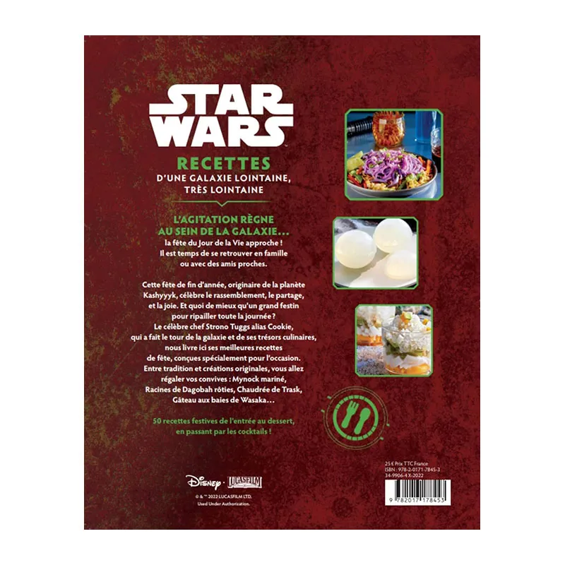 Recettes d'une Galaxie Lointaine, Très Lointaine Star Wars - Adulte-5