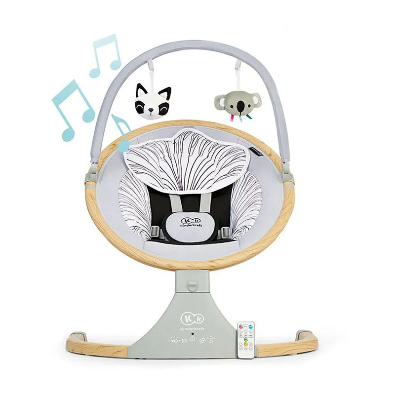 Transat Balancelle 2en1 Lumi Wooden - 0m+-0