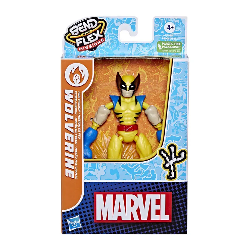 Figurine Wolverine Bend and Flex Missions - 4+-1