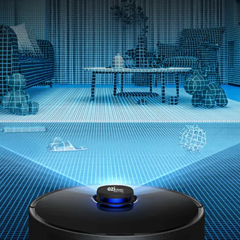 Robot aspirateur connecté avec base aspirante I-BOT Z7 Smart -7