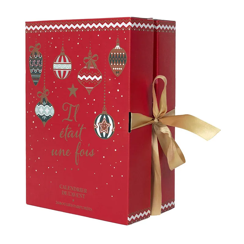 Calendrier de l'Avent 24 Bougies parfumées Noël - 21x30x6cm-6