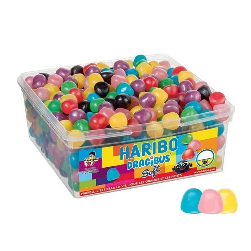 Haribo Tubo Dragibus Soft - 300pcs-0