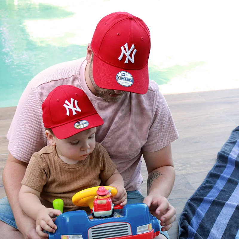 Duo 9Forty Bébé/Enfant + Adulte New York Yankees - Rouge-9