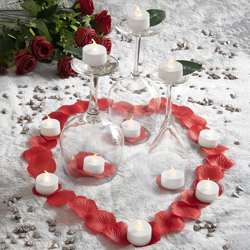 Bougies Chauffe-plat LED - 12pcs-2