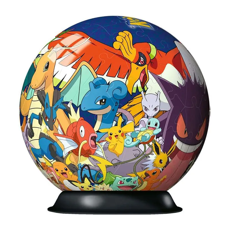 Puzzle 3D ball Pokémon 72pcs - 6+-1