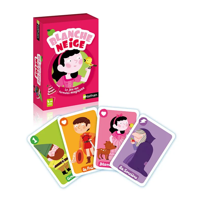 Jeu de cartes Blanche Neige 40pcs - 4+-0
