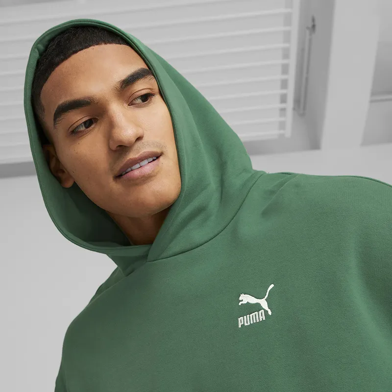 Bebeboutik Sweat a capuche Homme Classics Relaxed Puma Vert