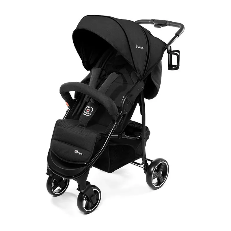Poussette Compacte Basket Gris Foncé Chiné - 0m+-1