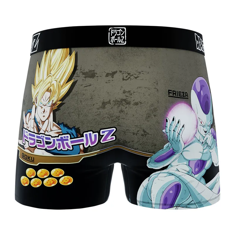 4 boxers homme Dragon Ball Z - Bleu/Rose/Noir/Orange-8