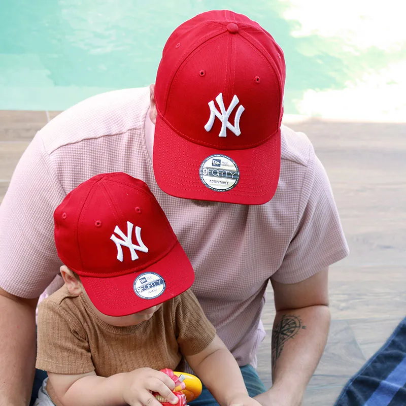 Duo 9Forty Bébé/Enfant + Adulte New York Yankees - Rouge-0