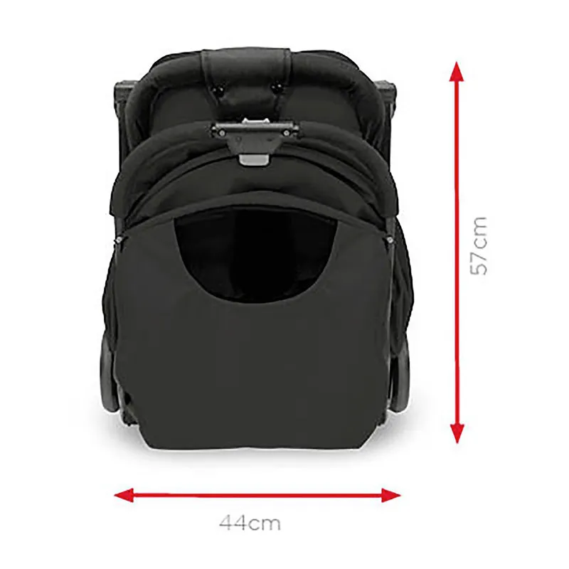 Poussette compacte Flight Noir/Rouge - 0m+-8