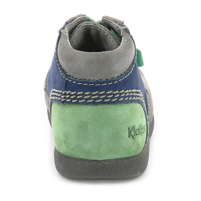 Bottillons Babystan - Gris/Vert/Gris-4