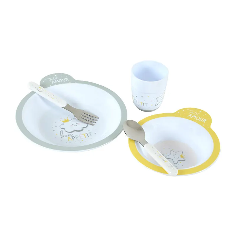 Set repas Inox Essen'ciel - 5pcs-0