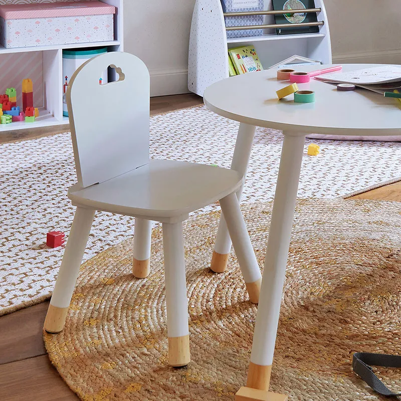 Chaise Douceur Bois Blanc - 32x50cm-6