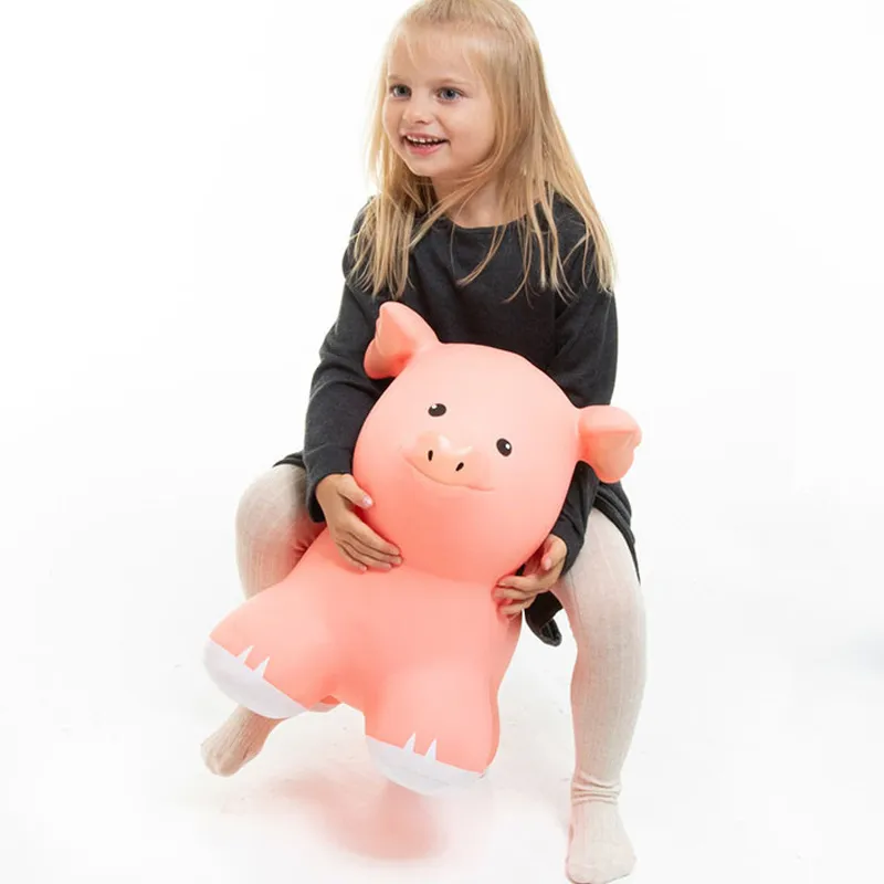 Cochon sauteur Rose - 12m+-0