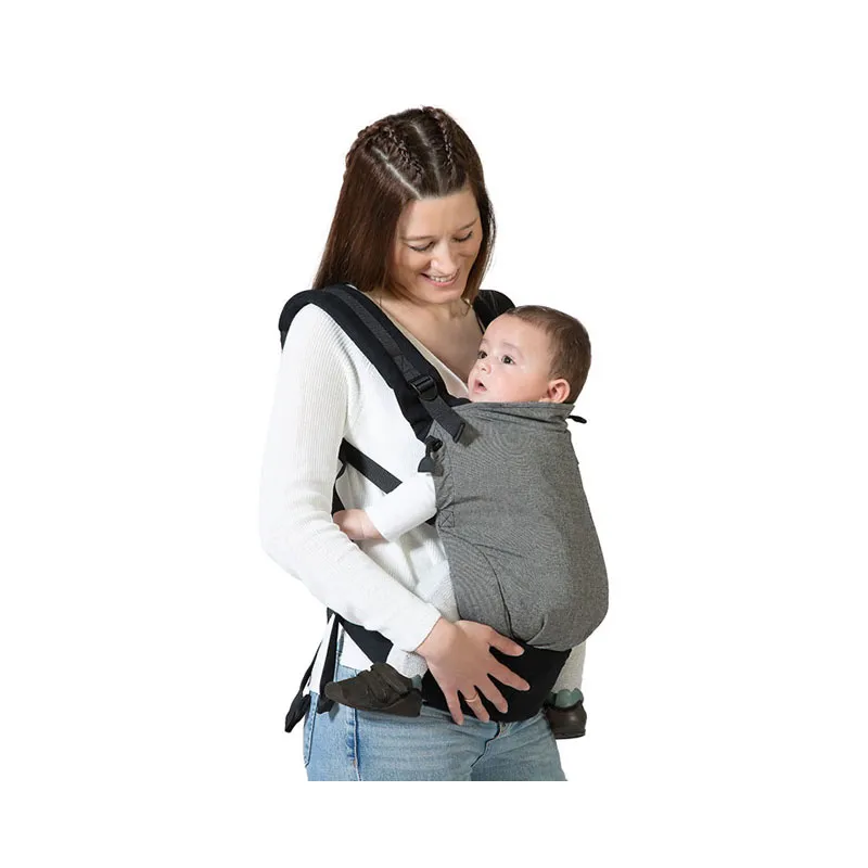Porte bébé évolutif Noir - 0m+-0