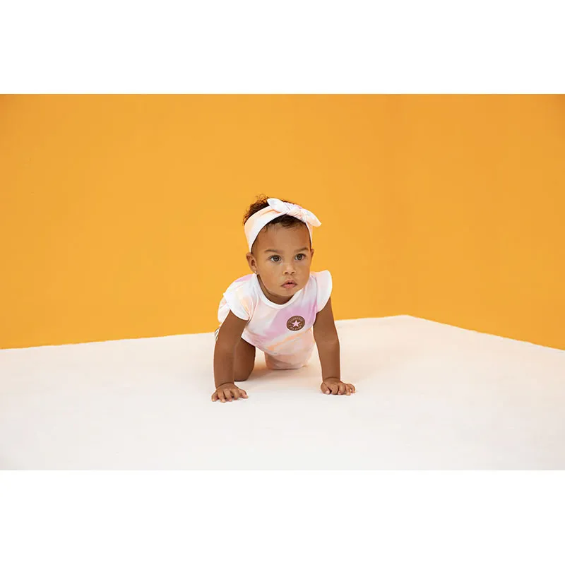Combishort + headband Tie Dye - Blanc - CONVERSE-6