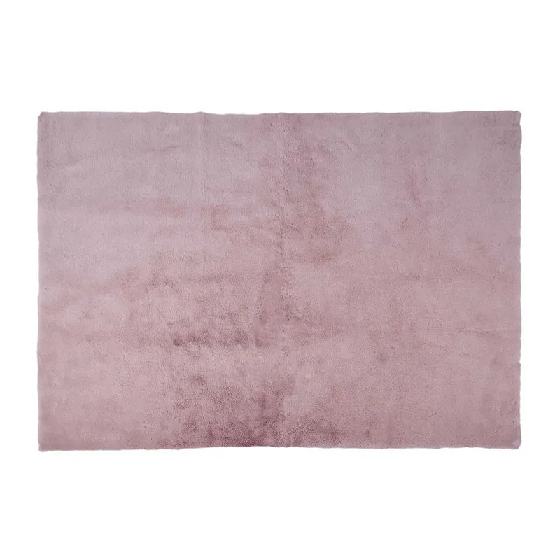 Tapis fourrure Rose - 170x120cm-5