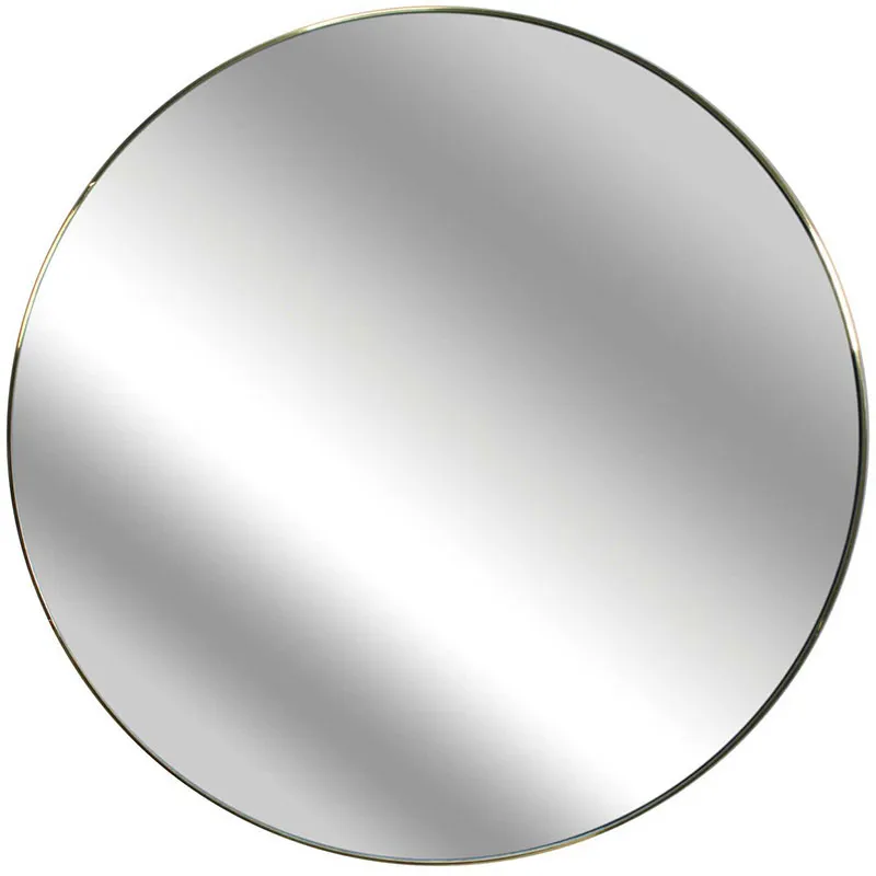 Miroir extra plat rond Doré - ø55cm-0