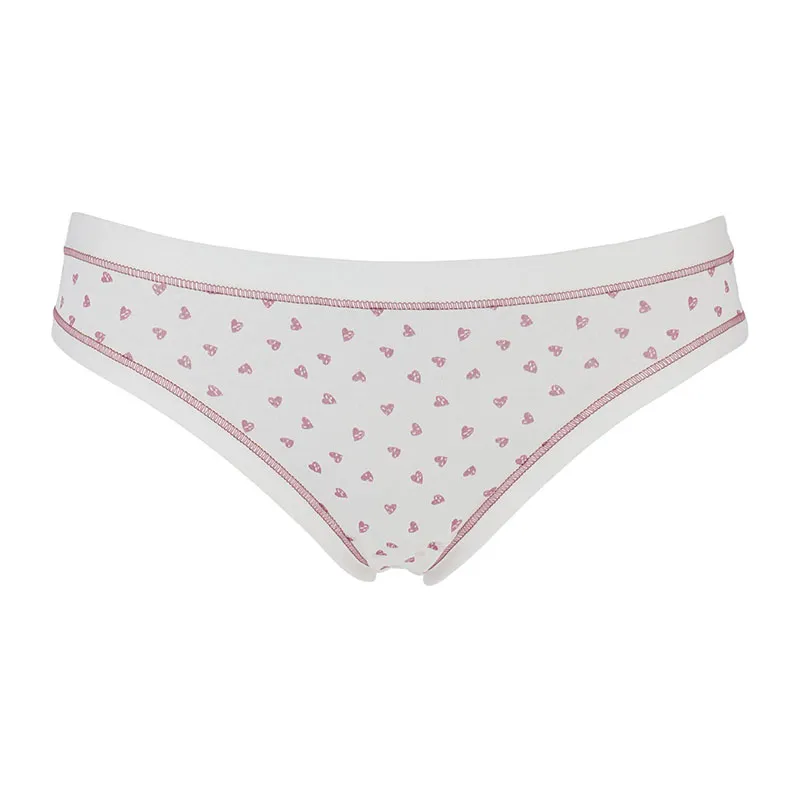 3 Culottes Mini Ass - Gris/Rose-6