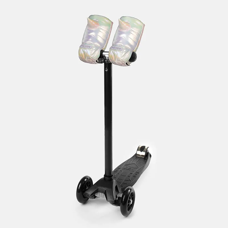 Moufles Enfant Unicorn avec attaches pour vélo/trottinettes - Iridescent-3