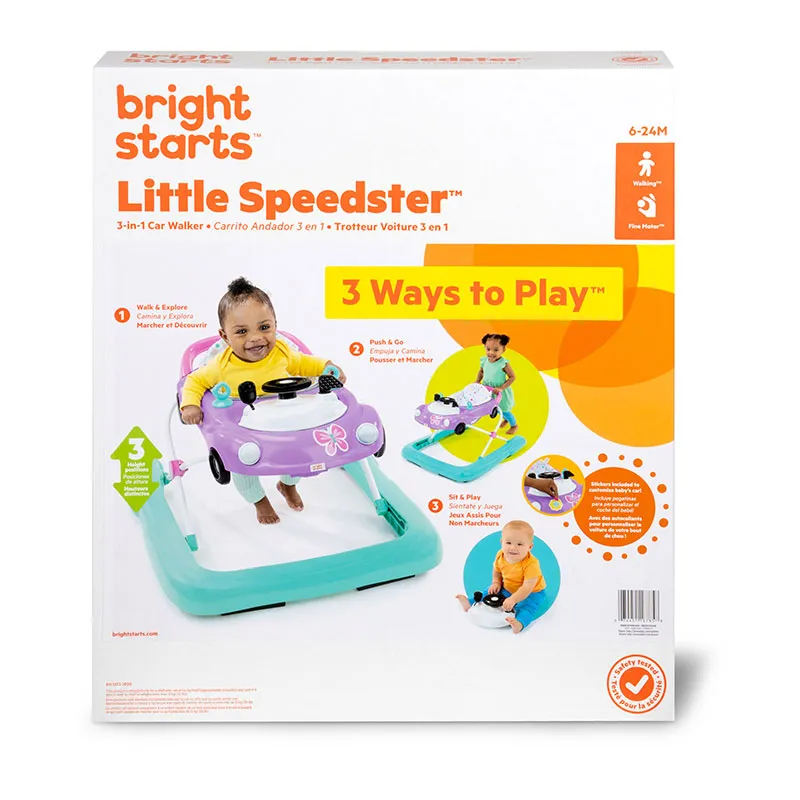 Trotteur 3en1 Little Speedster Violet - 6m+-16