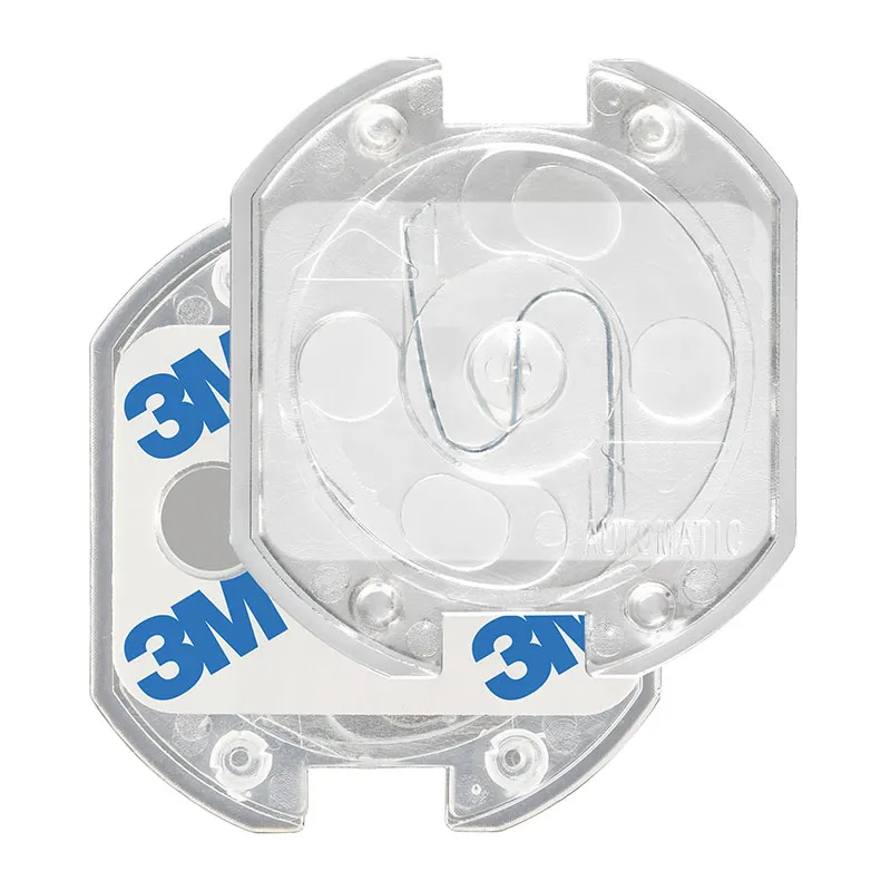 Protection prises éléctriques pour enfants à coller Transparent - 10 pcs-2