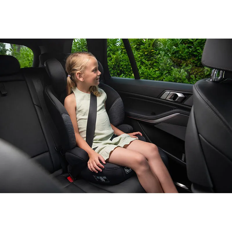 Siège-auto I-Size/Ceinturé Lars 100-150cm - Sport Black Red-8