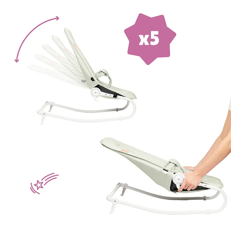 Transat Balancelle pliable Lichen - 0m+-3