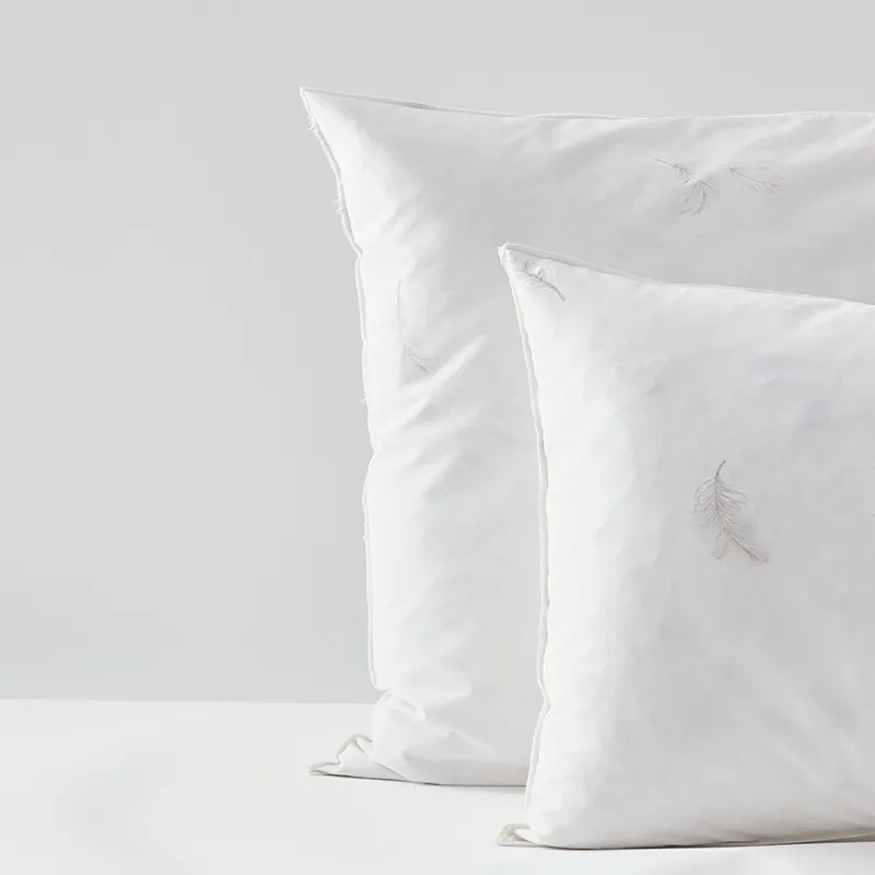 2 Oreillers Prestige Blanc - 60x60cm/ 45x70cm-0